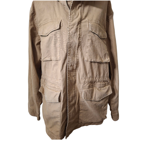 Vintage Men's Old Navy Hooded Cargo Jacket size XL - Picture 5 of 7
